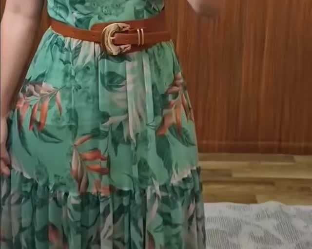 Saia Midi Plissada